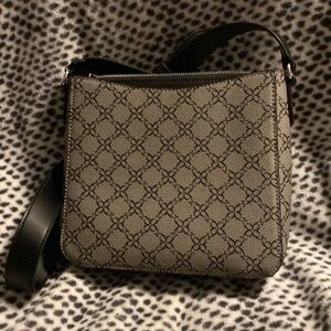 Nine West Crossbody bag, black and gray -New!